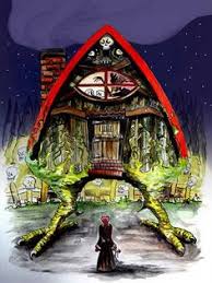Sie lebt in einem seltsamen haus auf hühnerbeinen, das sich drehen und laufen kann. 160 Baba Yaga Haus Ideen Russische Architektur Byzantinische Architektur Baba Yaga