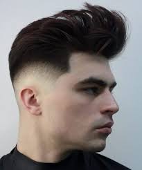 The pompadour's iconic style adds volume to your hair without adding much width to the face, especially when combined with a high skin fade or undercut. Best Hairstyles For Round Faces For Men