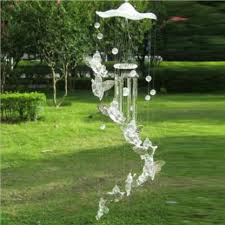 Wind chimes have held a purpose in civilization since ancient times. Corslet Aluminum Wind Chimes Courtyard Gift Good Luck Guardian Angel Metal Bell Hanging Beautiful Sound Tubes