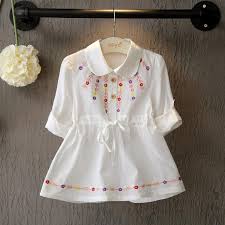 Baby Girls Casual Summer Long Sleeved Shirt Dress Mom Dress Casual Ideas Of Mom Dress Casual Girls Cotton Dresses Baby Cotton Dress Cotton Frocks For Kids