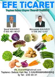 Efe Ticaret Tarim Urunleri Hal Katalogu