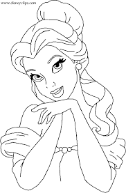 So you can print your own coloring book. Disney Princess Belle Printables Invitations Bookmarks Stationery And Activities Disney Princess Coloring Pages Belle Coloring Pages Disney Coloring Pages
