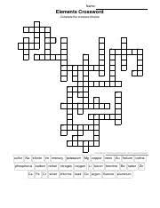We did not find results for: Chapter One Crossword Puzzle Name Elements Crossword Complete The Crossword Below 1 2 3 4 5 6 7 8 9 10 12 11 13 14 15 16 17 18 19 20 21 22 23 24 Course Hero