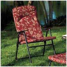 Wilson Fisher Folding Padded Chair At Big Lots 29 99 Outdoor Chairs Chair Pads Wicker Chair Cushions