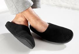 Mens Temperature Regulating Slippers Sharper Image