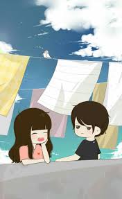 L Oev E Cute Couple Wallpaper Love Cartoon Couple Cute Cartoon Wallpapers