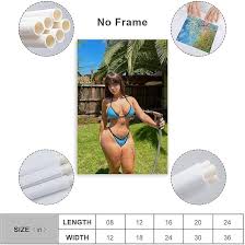 Amazon.com: Póster de retrato de cuerpo sexy de Salomé Larrea Muñoz de  belleza belga en Internet, 4 lienzos, impresión de pared, póster estético  de oficina, dormitorio, sala de estar, 12 x 18