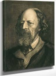 Alfred Lord Tennyson By Helen Allingham Art Reproduction from Cutler Miles.