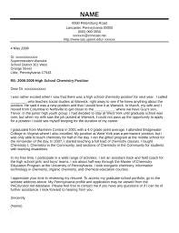 Forumsformal, general & business letter writing. Chemistry Teacher Cover Letter July 2021