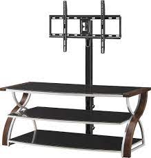 Whalen Furniture 3 In 1 Console For Most Flat Panel Tvs Up To 65 Brown Cherry Bbxl54nv Best Buy In 2021 Whalen Furniture Flat Panel Tv Swivel Tv Stand