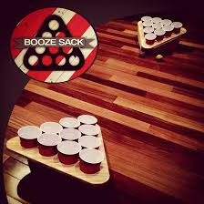 Try to keep it up as long as possible without hitting the ground. Booze Sack A Game I Came Up With A Couple Of Years Ago A Lot Of Fun And Relatively Easy To Make Bp Rules And Hacky Sacks Instead Of Ping Pong Balls