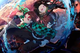 Anime Demon Slayer Kimetsu No Yaiba Nezuko Kamado Tanjirou Kamado Demon Slayer Kimetsu No Yaiba Wallpaper Anime Anime Images Anime Demon