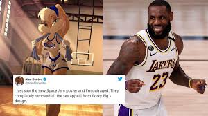 After the release of the first look of lola in space jam 2 in march, some critics took to social media to complain about the change. From Unsexy Lola Bunny To Ai Don Cheadle Space Jam 2 Looks Like A Straight Up Fever Dream