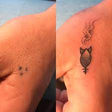 Cruz bruner asked in beauty style skin body tattoos 9 years ago what do 3 dots not tattooed on the hand mean. Stutter Tattoo Say Goodbye To The Party Dots Facebook