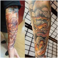 We favor artist specialization over broad performance tattooing. Kellykhamp On Twitter Freehand Foo Dog Tattoo By Johnny Jinx At Broken Clover Tucson Arizona Tattoos Ink Pics