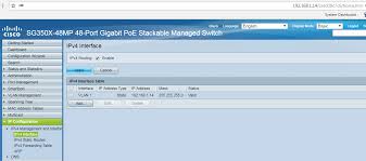 Set Static Ip On Sg350 28p Cisco Community