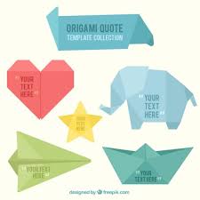 Banners Origami Fun Shapes Free Vector Freepik Freevector Banner Ribbon Label Abstract In 2020 Origami Quotes Origami Vector Free