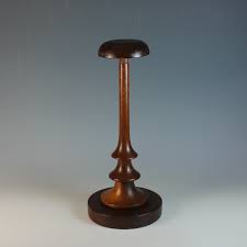Antique Wooden Wood Hat Stand Millinery Display Etsy Hat Stands Antiques Hat Display