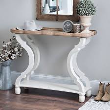 200 Corina Scalloped Console Table Kirklands Accent Table Decor Small Accent Tables Console Table Decorating