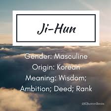 Therefore, you should know the hanja meaning of that particular name you pick for your baby boy. Ji Hun Boy S Name Korean Boy Names Korean Baby Names Fantasy Names