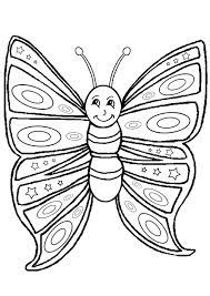 It is suitable for all ages: Free Online Printable Kids Colouring Pages Smiling Butterfly Colouring Page Butterfly Coloring Page Animal Coloring Pages Bug Coloring Pages