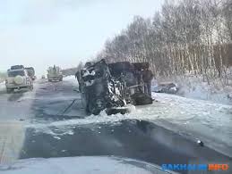 Na Vezde V Starodubskoe Stolknulis Dva Avto 11 12 2019 Novosti Sahkom Dolinsk Sahalin Info