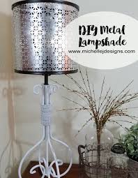 How To Create A Diy Metal Lampshade Diy Lamp Shade Diy Metal Diy Lamp
