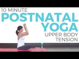 Postnatal Yoga For Upper Body Tension 15 Minute Yoga Postpartum Yoga Sarah Beth Yoga Youtube Postnatal Yoga Postpartum Yoga Post Baby Workout