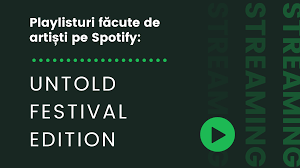 Cu artiști de seamă în fiecare an dintre care enumerăm david guetta. Playlisturi FÄƒcute De ArtiÈ™ti Pe Spotify Untold Festival Edition Livia IuÈ™an Ro