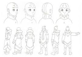 Avatar Model Sheets Traditional Animation Anime Character Design Animation Design Character Model Sheet