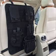 Tactical Molle Car Seat Back Organizer Universal Seat Cover Case Vehicle Panel Car Seat Cover Protector Review Car Seats Car Pistol Holster