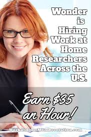 Freelance Researcher Jobs With Wonder Hiring Nationwide Home Based Jobs Home Jobs Work From Home Moms