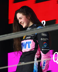 CHAMPION 🏆 This feels AMAZING 🤩 #f1academy #qatargp #champion  #womeninsport