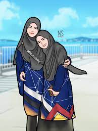 Chibi muslimah 3 by taj92 on deviantart. Doodle Kartun Muslimah By Themalaika On Deviantart