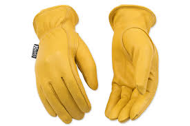 Kinco Womens Unlined Grain Deerskin Leather Driver Gloves