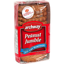 Pin by archway cookies on holiday fun. Archway Peanut Jumble Cookies Shop Edwards Food Giant