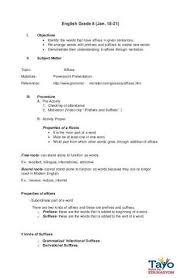 Image Result For Lesson Plan For Tenses For Grade 4 English