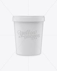 Download Matte Ice Cream Round Box Front View In Box Mockups On Yellow Images Object Mockups Box Mockup Round Box Psd Template Free PSD Mockup Templates