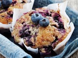 Ingredienti per 12 muffin ai mirtilli e yogurt: Muffins Vegani Ai Mirtilli