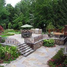 Byram mason building and stone supply is westchester and fairfield county's leading supplier of stone & building supply products. Natural Stone Terrace Houzz