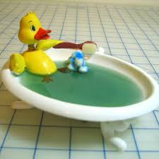 Then wet your dog's coat with warm water and spray with shampoo, avoiding his. Bath Soap Dish Ducky Poshmark