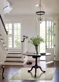 American Foursquare Interior Beautiful Entryways Foyer Stairway Stair Landing White Interiors Custom Homes Design Your Own House Donal Home Interior Home Decor