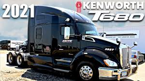 2021 Kenworth T680 Review Truck Tour In 2020 Kenworth Trucks Heavy Duty Trucks