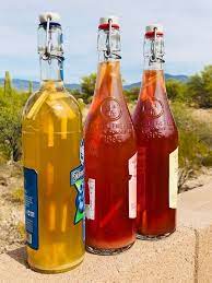 Kombucha Recipe 1 Gallon 4 Litres Kombucha How To Make How To Brew Kombucha Ginger Kombucha Recipe