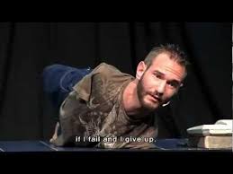 Don T Give Up He Never Gave Up Despite All Odds Video Nick Vujicic Nick Vujicic Inspirational People Never Give Up