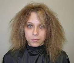 Kirik Sac Uclari Thin Dry Hair Dry Gray Hair Fried Hair
