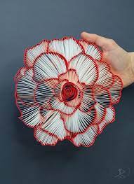 Begonia 3 8 Quilling Paper Unmounted Judith Rolfe Quilled Paper Art Paper Quilling Flowers Quilling Art