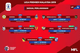 Malaysia premier league 2021 pdrm fc vs kuching city fc 9.00 night 13 march 2021 stadium cheras. Malaysian Football League On Twitter Jadual Perlawanan Liga Premier 2019 Pusingan Lp4 Ligapremier2019