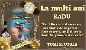 Îți doresc ingeniozitate în lucru și în pat, rai în suflet și în vila ta luxoasă. Personalizare Felicitari De Zi De Nastere La Multi Ani Radu Tomi Si Otilia Book Cover Fpv