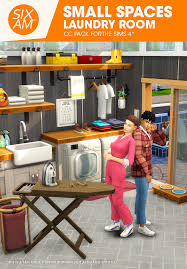 Small Spaces: Laundry Room CC Pack - The Sims 4 Build  Buy - CurseForge